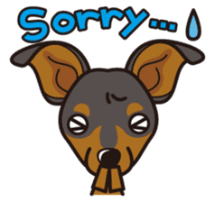 iinu - Miniature Pinscher sticker #4299286