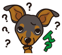 iinu - Miniature Pinscher sticker #4299288