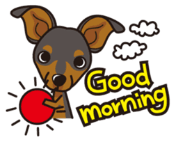 iinu - Miniature Pinscher sticker #4299297