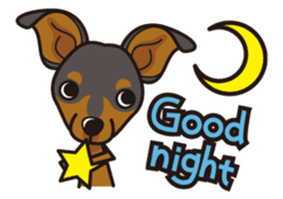 iinu - Miniature Pinscher sticker #4299298
