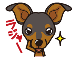 iinu - Miniature Pinscher sticker #4299299
