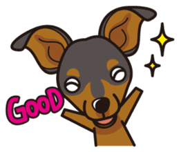 iinu - Miniature Pinscher sticker #4299302