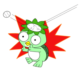 gherkin a very strong man sticker #4299620