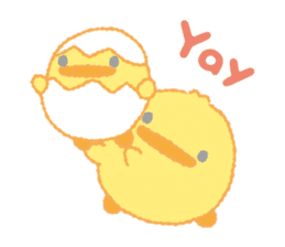 Piyokopiyo the chick bros sticker #4299955