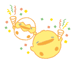 Piyokopiyo the chick bros sticker #4299959