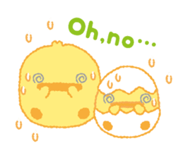 Piyokopiyo the chick bros sticker #4299964