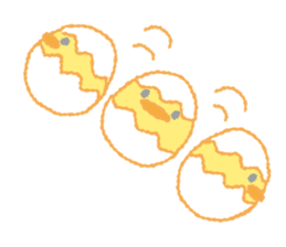 Piyokopiyo the chick bros sticker #4299969