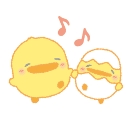 Piyokopiyo the chick bros sticker #4299983