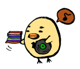 "Hiyoko the Manager" sticker #4300156