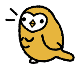 Nakanishi-kun and owl sticker #4300389