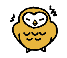 Nakanishi-kun and owl sticker #4300392