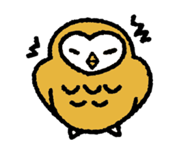 Nakanishi-kun and owl sticker #4300392