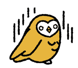 Nakanishi-kun and owl sticker #4300397