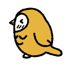 Nakanishi-kun and owl sticker #4300402