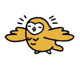 Nakanishi-kun and owl sticker #4300406