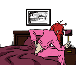 Late Date sticker #4300787