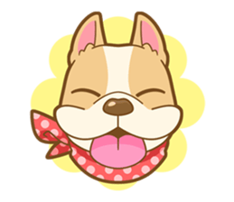 MIRCO of French bulldog sticker #4300908