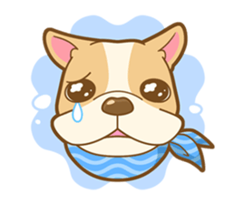 MIRCO of French bulldog sticker #4300910