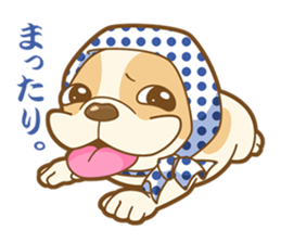 MIRCO of French bulldog sticker #4300923