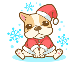 MIRCO of French bulldog sticker #4300927