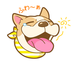 MIRCO of French bulldog sticker #4300934