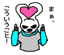 Rabbit MEN sticker #4300950