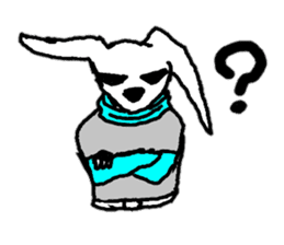 Rabbit MEN sticker #4300952