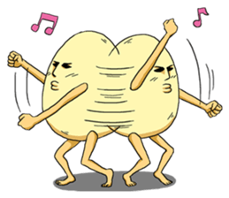 I was born as an egg. sticker #4301027