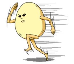 I was born as an egg. sticker #4301032