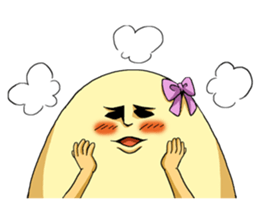 I was born as an egg. sticker #4301045