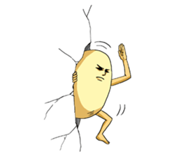 I was born as an egg. sticker #4301056