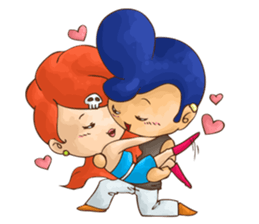 GREG-MARLA & FRIENDS sticker #4301104