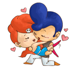 GREG-MARLA & FRIENDS sticker #4301104