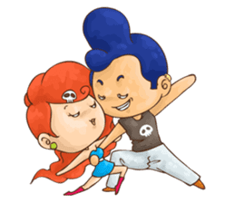 GREG-MARLA & FRIENDS sticker #4301112