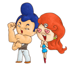 GREG-MARLA & FRIENDS sticker #4301127