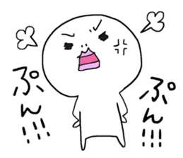 circle man sticker #4301451