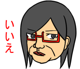 cute old man sticker sticker #4302234