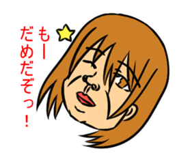 cute old man sticker sticker #4302237