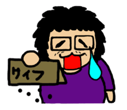 Japanese Otaku Acchan sticker #4302504