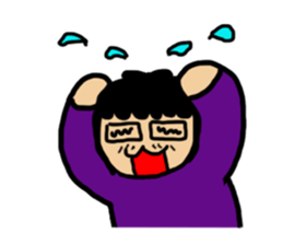 Japanese Otaku Acchan sticker #4302518