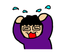 Japanese Otaku Acchan sticker #4302518