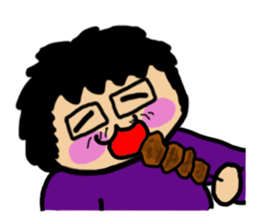 Japanese Otaku Acchan sticker #4302523