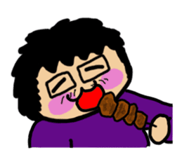 Japanese Otaku Acchan sticker #4302523