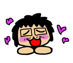 Japanese Otaku Acchan sticker #4302533