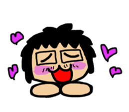 Japanese Otaku Acchan sticker #4302533