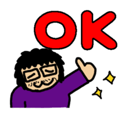 Japanese Otaku Acchan sticker #4302539