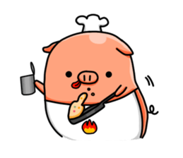 lovely-pig sticker #4302709