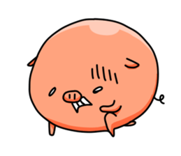 lovely-pig sticker #4302717