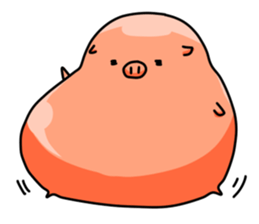 lovely-pig sticker #4302719