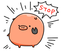 lovely-pig sticker #4302720